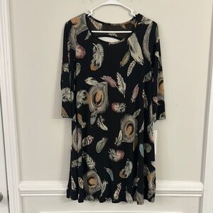 Lilypad Feather Dress Women’s size small